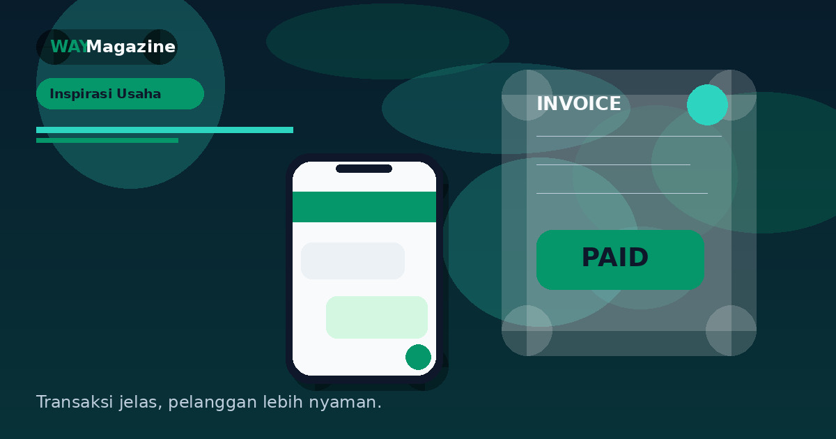 Pelanggan Lebih Percaya Saat Pembayaran Langsung Terkonfirmasi di WhatsApp