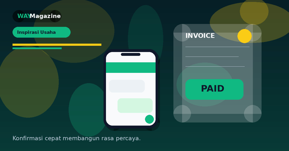 Struk dan Informasi Transaksi dari Kasir Bisa Langsung Masuk WhatsApp