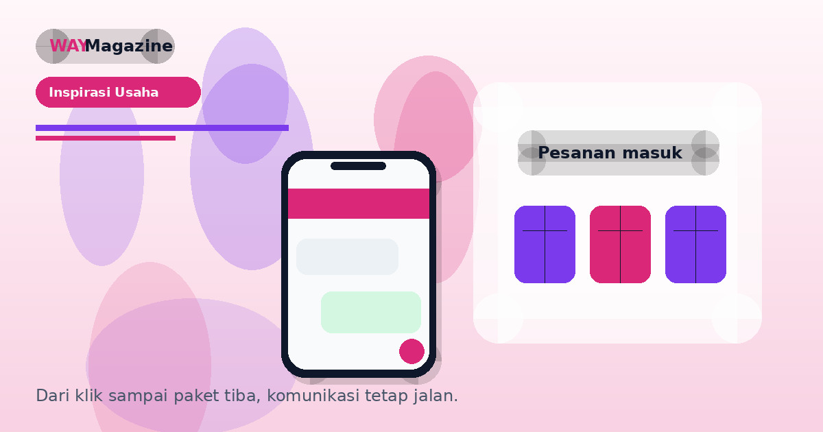 Toko Online Lebih Tenang Saat Status Pesanan Terkirim Otomatis